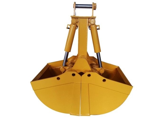 Ekskavatör Clamshell Bottle Clamshell Grapple Excavator Yüksek kapasiteli yüksek performanslı eklentiler