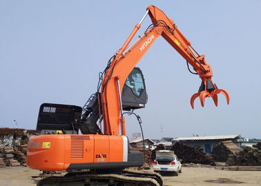 Base Covered Orange Peel Grab , Scrap Metal Grab 3-6pcs Claws 1830 Mm Max Open