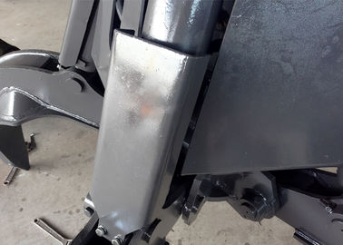 360 Degree Rotating Excavator Grab Attachment Five Cylinders Fingers Protective Gas Welding