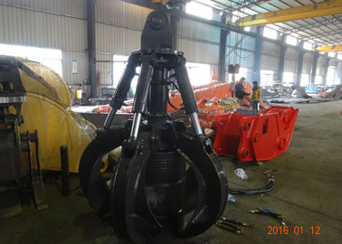Multi Color Orange Peel Bucket , Hydraulic Clamshell Bucket Excellent Wear Resistance