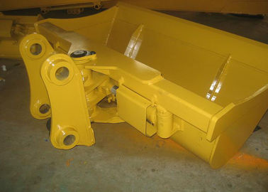 2 Cylinders Mini Excavator Buckets , Tilting Grading Bucket Professional Balanced Structure