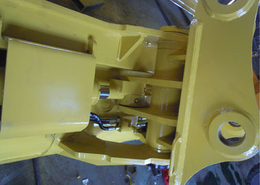 2 Cylinders Mini Excavator Buckets , Tilting Grading Bucket Professional Balanced Structure