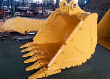 Wheeled Excavator Rock Bucket Extension CAT336 V Ditching Bucket With 6 Teeth