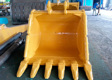 Wheeled Excavator Rock Bucket Extension CAT336 V Ditching Bucket With 6 Teeth