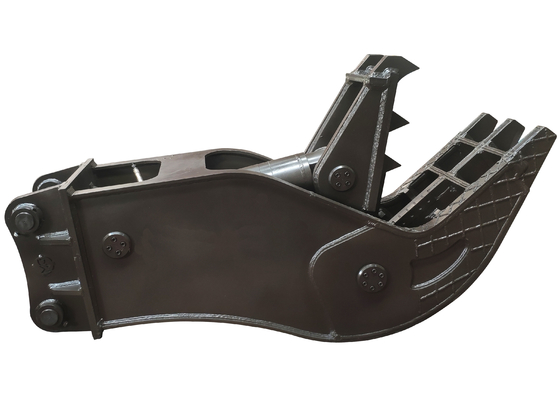 Kazı makinesi Demoliton Kaya Kırıcı Bağlantısı 4 Yan Blade Düşük Gürültü Yüksek Performans 2250KN Gücü